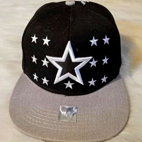 Joycap Other - JoyCap Blackhawk Adjustable Cap Blk Wht Gray NEW